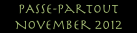PASSE-partout
November 2012